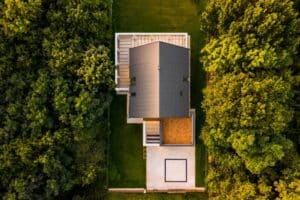 how a roof inspector uses drones