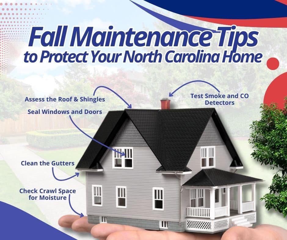 fall maintenance for north carolina homes