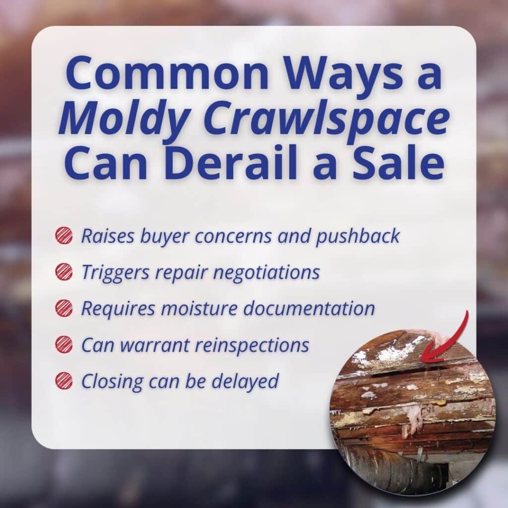 Can You Sell a House with a Moldy Crawlspace?