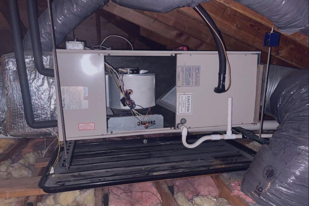 where is the air handler located